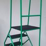Mobile step ladder-3 steps/deep platform Image 4
