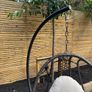 hanging egg chair with stand Image 5