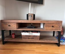 Matching tv and display unit