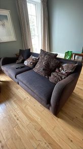 2 large 3 seater sofas