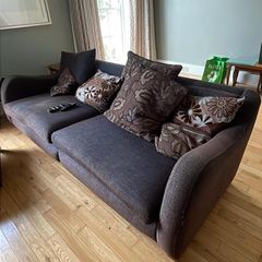 2 large 3 seater sofas