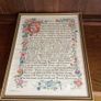 Niceley Framed Desiderata Print Spiritual Religous Quote " Go Placidly Among The Noise and Haste " Image 2