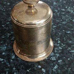 sterling silver cigarette dispenser 224 grams