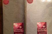 Silver tableclothes, new x 1