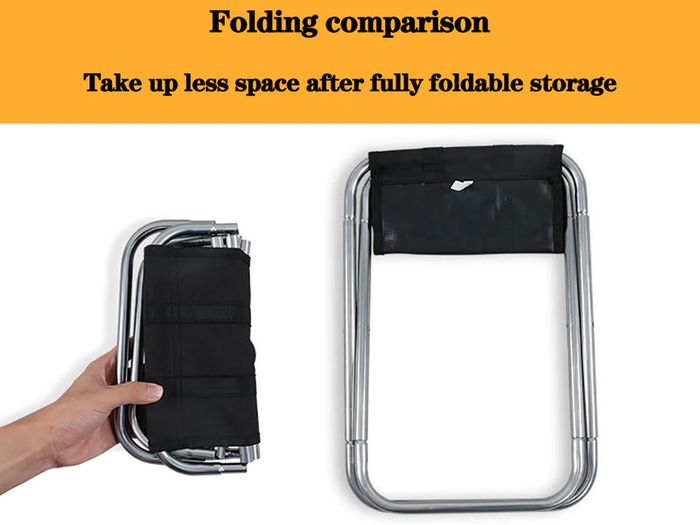 Folding Small Stool Bench Stool Portable Outdoor Mare Ultra Light Subway Train Travel Picnic Camping Fishing Chair Foldable