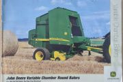 John Deere 572 582 592 Round Baler Brochure