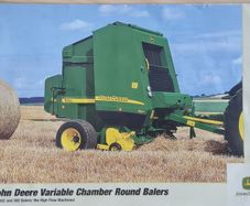 John Deere 572 582 592 Round Baler Brochure