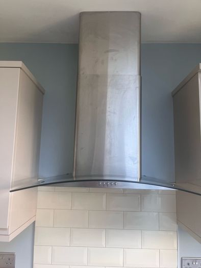 Solid painted kitchen