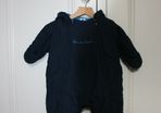 Petit Bateau Unisex Navy Pramsuit / Snowsuit - 6 months/78cm