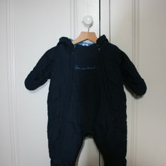 Petit Bateau Unisex Navy Pramsuit / Snowsuit - 6 months/78cm