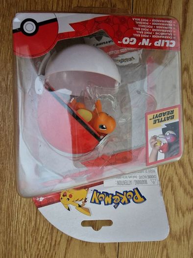 Pokemon Clip N Go Charmander & Heavy Poke Ball