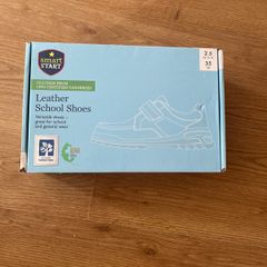 Leather School Shoes Size 35 EU