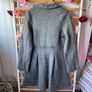 coat grey 100% wool coat James Lakeland vintage inspired 10/12 medium Image 10