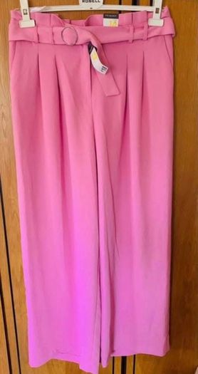 Primark pink wide leg trousers new with tags chic