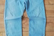 New M&amp;S men's light blue stretch straight fit jeans W38 L29