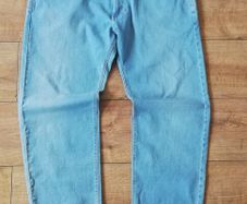 New M&S men's light blue stretch straight fit jeans W38 L29