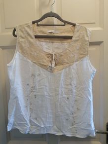 Embroidery top 14 to 18