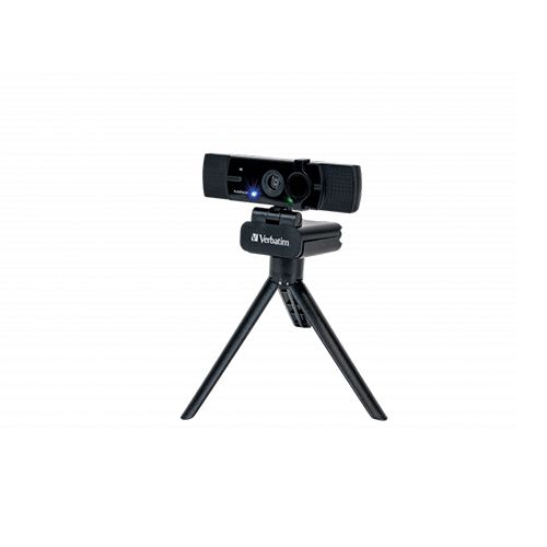 Verbatim AWC-03 4K Ultra HD Webcam Dual Microphone Professional 4K Autofocus Webcam