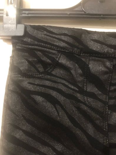 NEXT zebra print jeans (age 6)