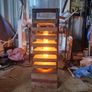 Hand crafted tiered lamp Image 6