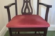 Chippendale-Style Carver Chair x 2