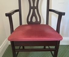 Chippendale-Style Carver Chair x 2