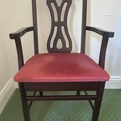 Chippendale-Style Carver Chair x 2