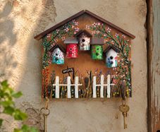 Handcrafted wooden key holders