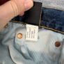Nudie Jeans Steady Eddie Mens Jeans W31 L32 Blue Slate Denim Straight Image 9