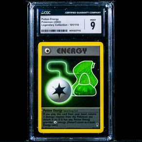 Potion Energy 101/110 CGC 9 Mint Graded Uncommon Legendary Collection Pokemon Card