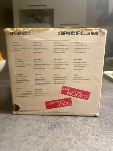 Spice Girls Polaroid Camera - 1997 New Old Stock