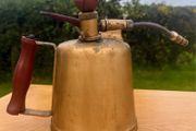 vintage brass garden sprayer