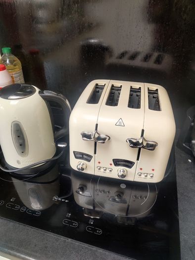 De'Longhi DeLonghi Argento Flora 4 Slice Toaster with Cattle