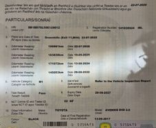 Toyota Avensis 2014 (Fresh  NCT valid till Aug'27)