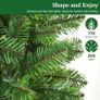 Alupssuc 6ft Pre Lit Christmas Tree with 13 Light Modes & 778 Branch Tips 200 Built-In Warm Lights with Timer & Memory Function, Foldable Metal Stand, Artificial Xmas Tree for Home Office Party Decor Image 3
