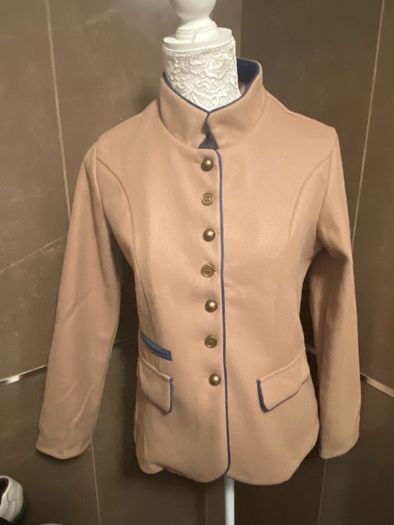 jacket , beige/navy