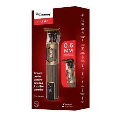 Style Pro' USB-C Lithium Detailing & Stubble Trimmer