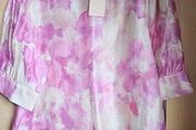 BNWT - Gallery Pink Print Top UK 16