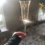 Floating champagne flutes for party/wedding. Bouquet style Image 7