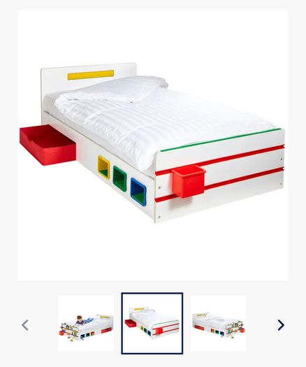 LEGO style Childs Bed Frame by Room 2 Build