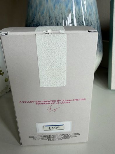 Zara Jo Malone Perfume New York