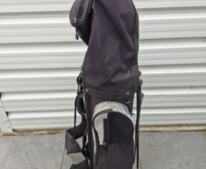 golf bag and clubs