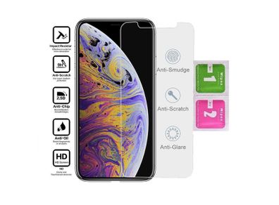 For Apple iPhone XS Max - Premium Tempered Glass Screen Protector Guard Film - FHT09IPTG