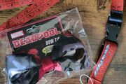 Deadpool Bowtie and Lanyard