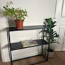 Console Jysk Black Metal Side Table Image 4