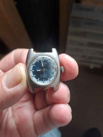 Vintage Olvino Swiss watch.