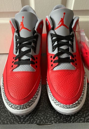 Nike Air Jordan 3 Retro SE Unite Fire Red UK 11 / US 12 DEADSTOCK