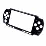 PSP2000 Black Faceplate Front Cover Screen Replacement Shell Image 2