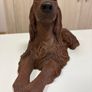 Vintage Sandicast Large Irish Setter Figurine - Dog Statue Image 3
