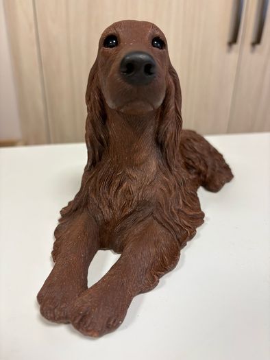 Vintage Sandicast Large Irish Setter Figurine - Dog Statue